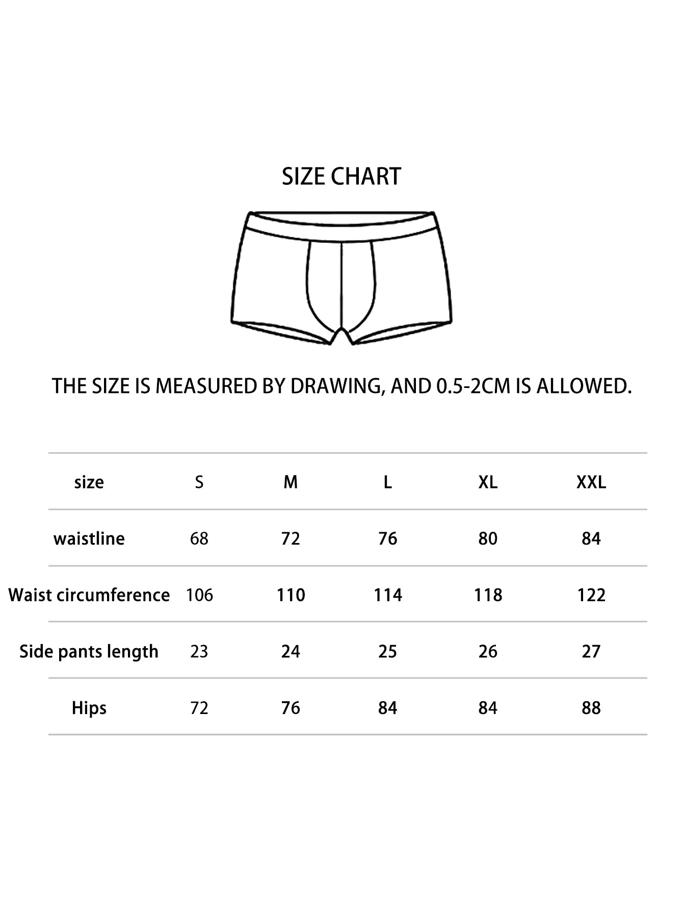 Men's Boxer Shorts 5-Pack Polyester Print