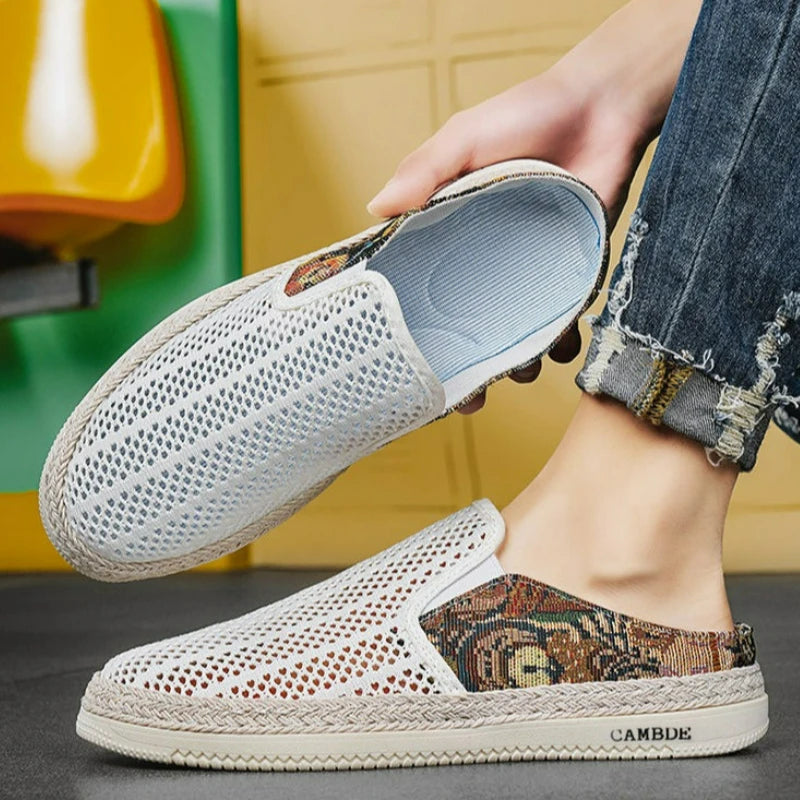 Men's Breathable Mesh Slip-On Casual Shoes