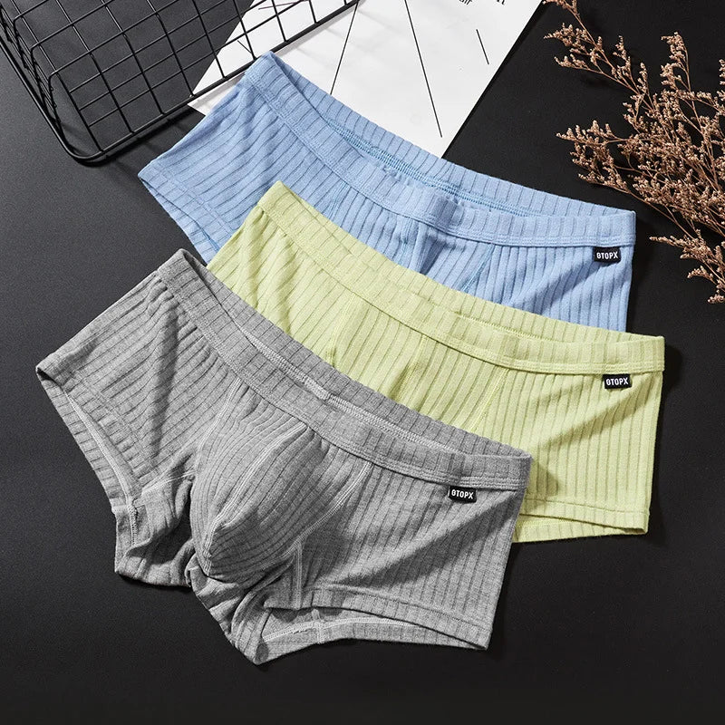 GTOPX MAN Men's Low Rise Boxer Briefs 6-Pack