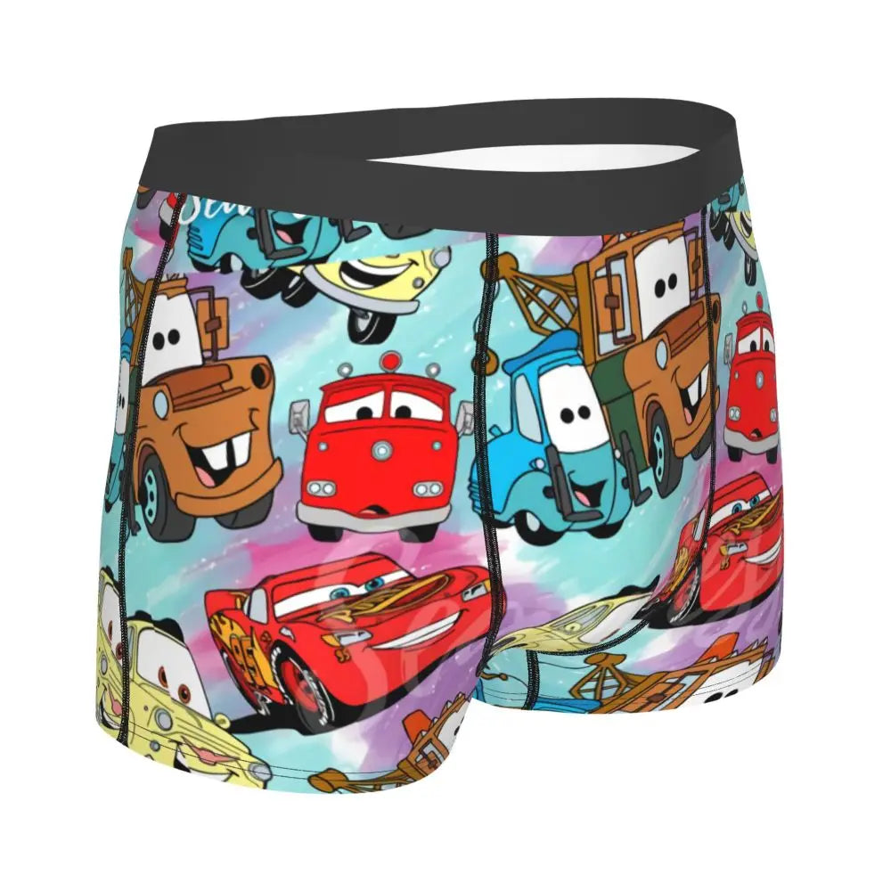 Lightning McQueen Cars Boxer Shorts for Men