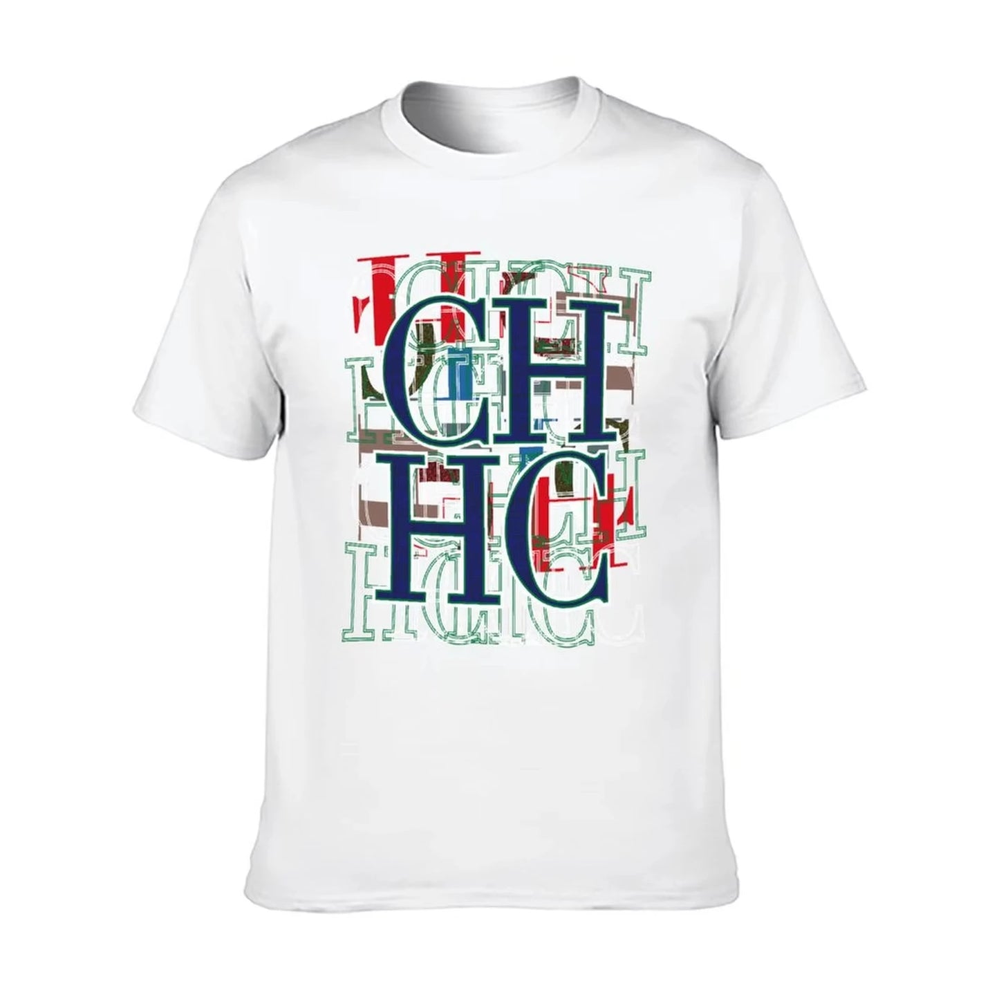 Cotton short-sleeved T-shirts and round-neck tops for men and women in autumn and winter are fashionable and casual