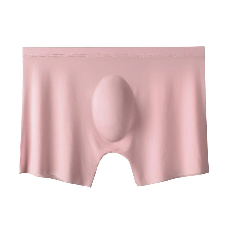 Men's Boxer Shorts Ice Silk Breathable Underwear