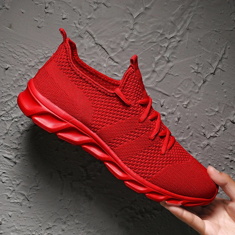 Men's Breathable Mesh Jogging Shoes Casual Sneakers