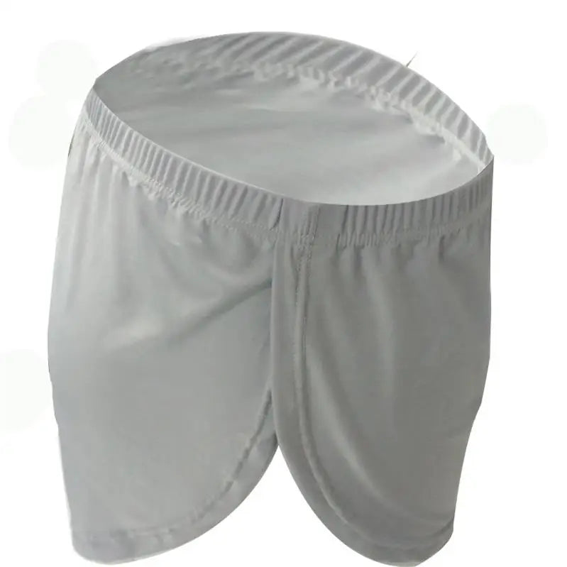 Male Panties Underwear Boxers Breathable Men Boxer Pajamas Side Split Solid Underpants Cueca Homem Comfortable Shorts Sleepwear