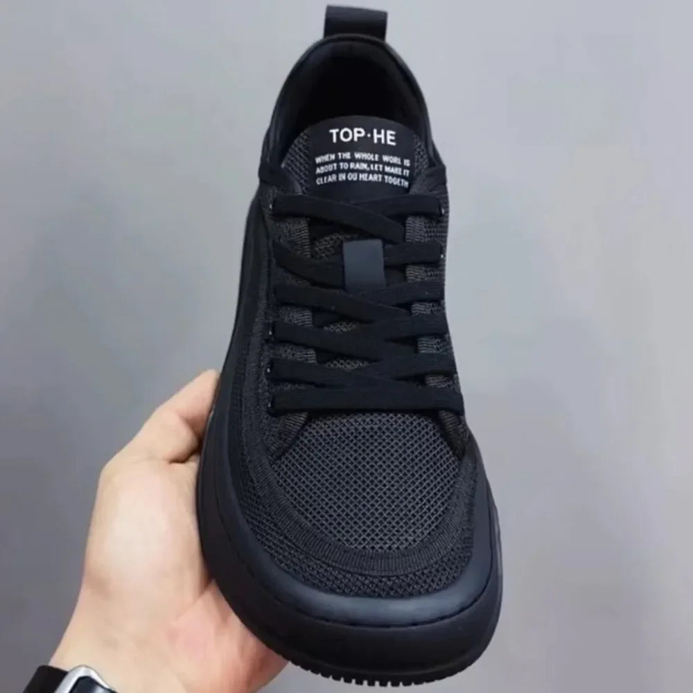 Men's Casual Lace-Up Mesh Sports Shoes