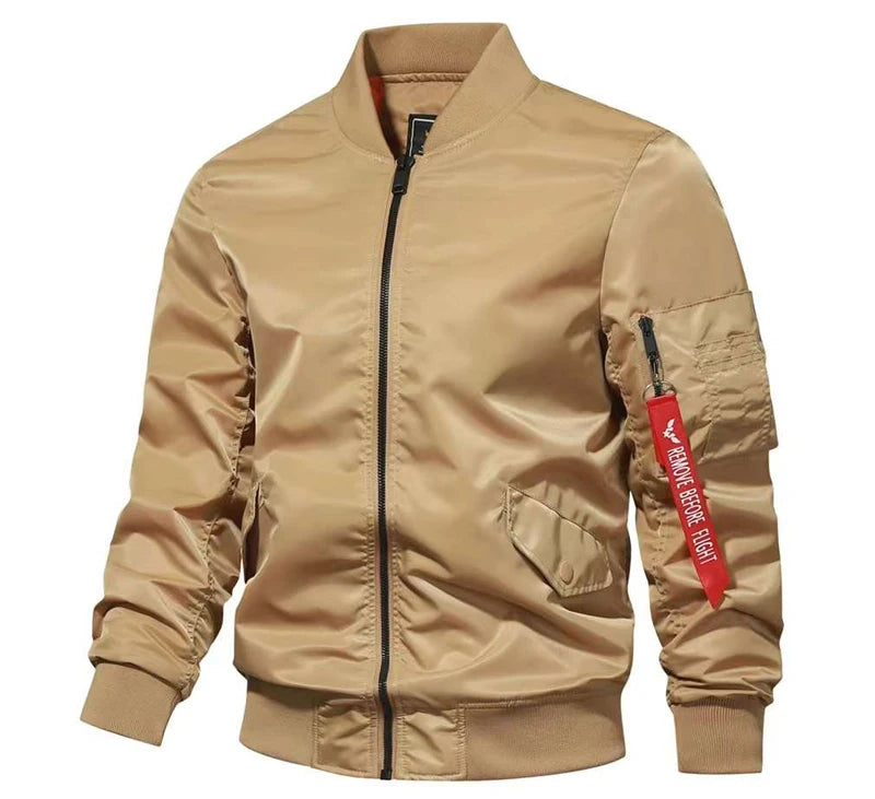 Bomber Jacket Men Winter Autumn College Camouflage Jacket
