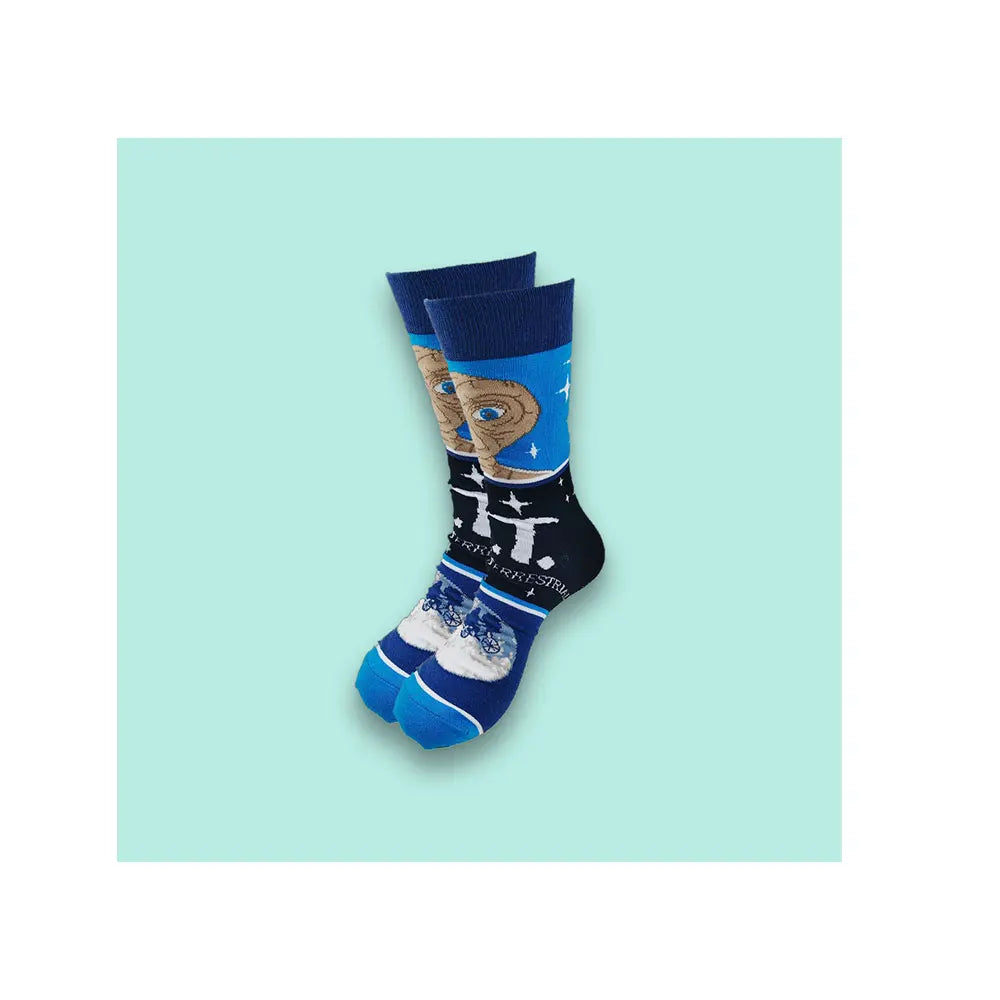 Fashion Cartoon Men's Socks for Spring and Autumn