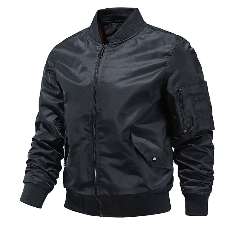 Bomber Jacket Men Winter Autumn College Camouflage Jacket