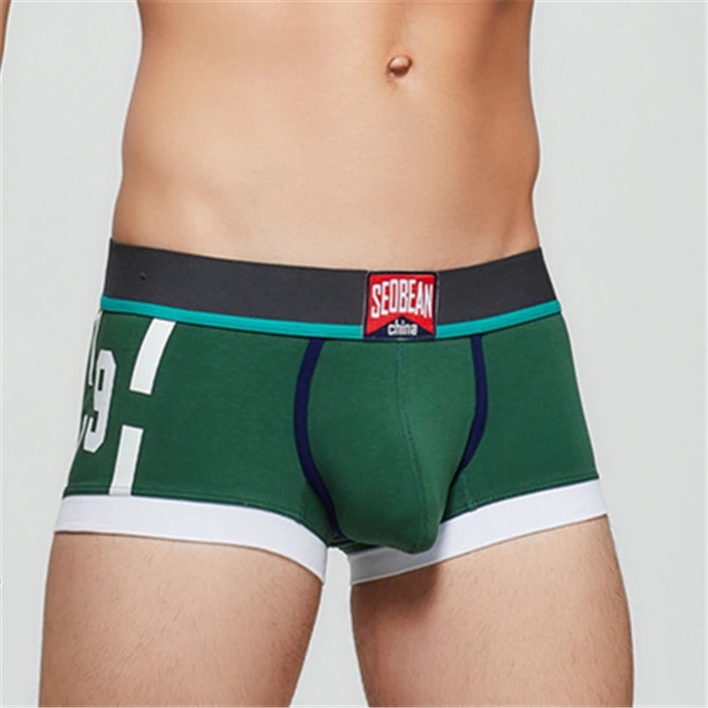 Men's Cotton Boxer Shorts Underwear