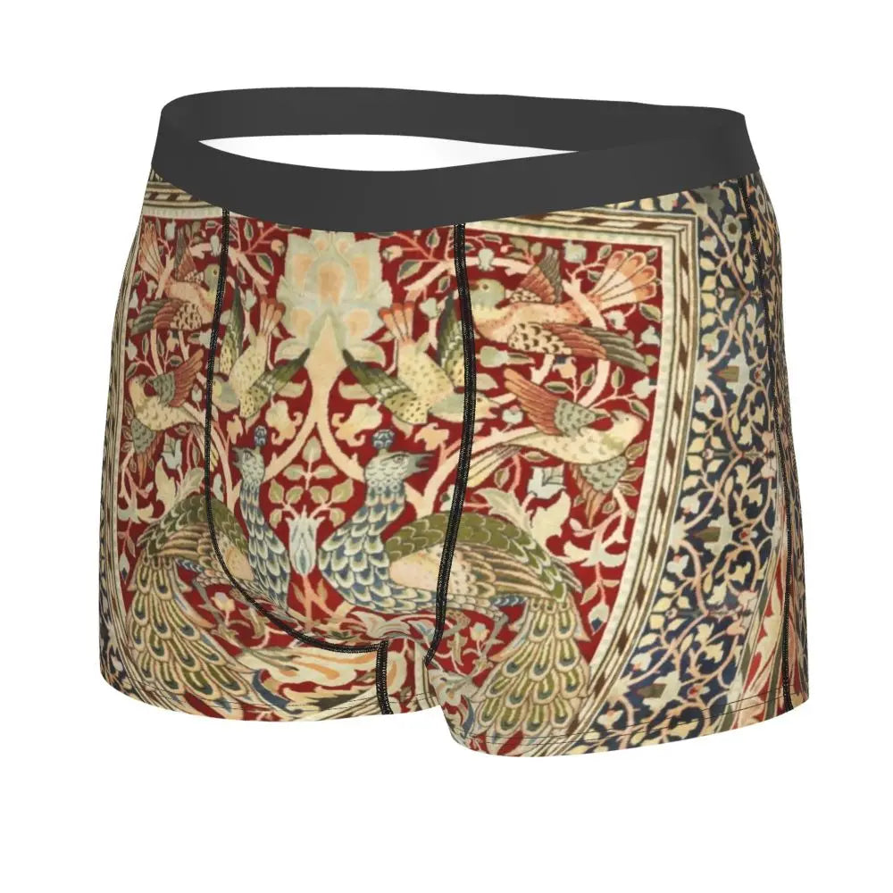 Breathable Cotton Polyester Boxer Shorts for Men