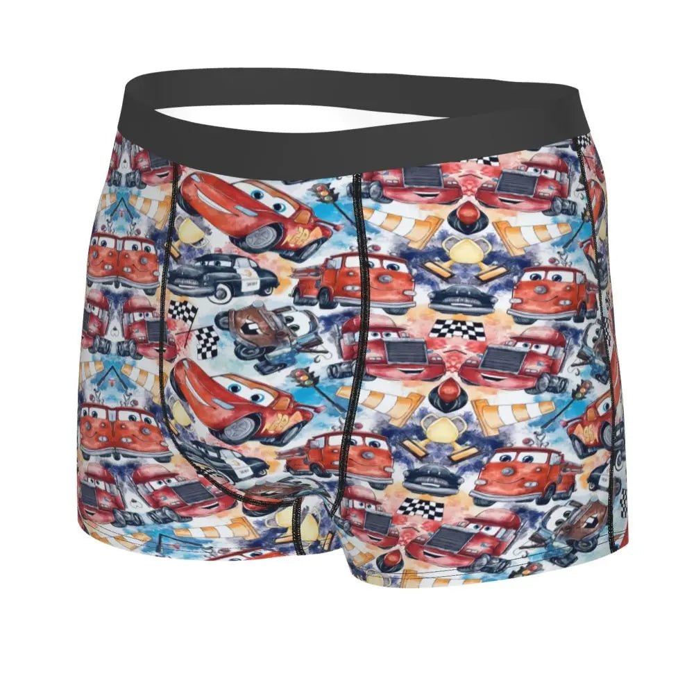 Lightning McQueen Cars Boxer Shorts for Men
