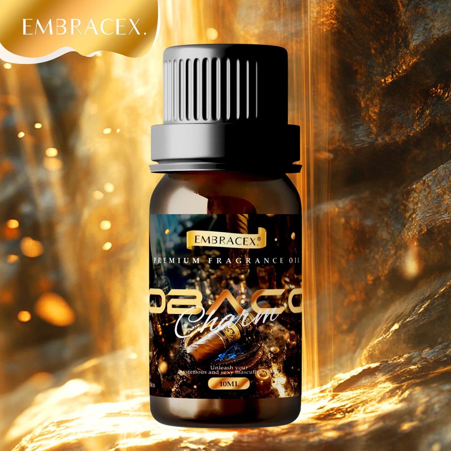 10ML Men's Essential Oils Gift Set with Sandalwood and Tobacco