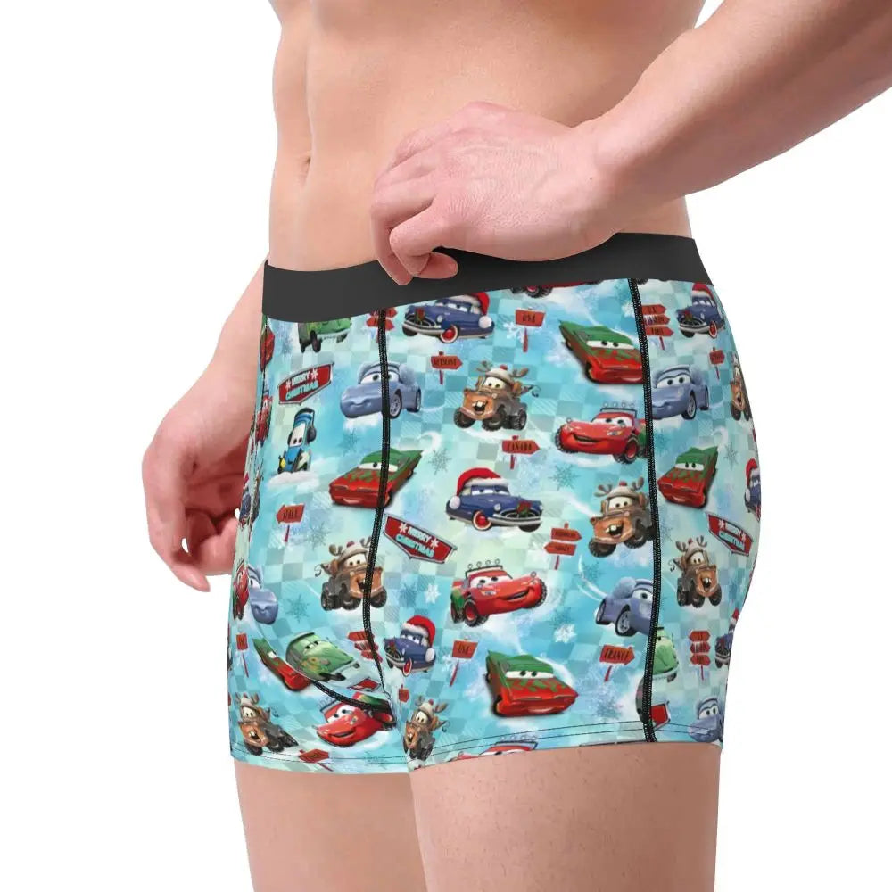 Lightning McQueen Cars Boxer Shorts for Men