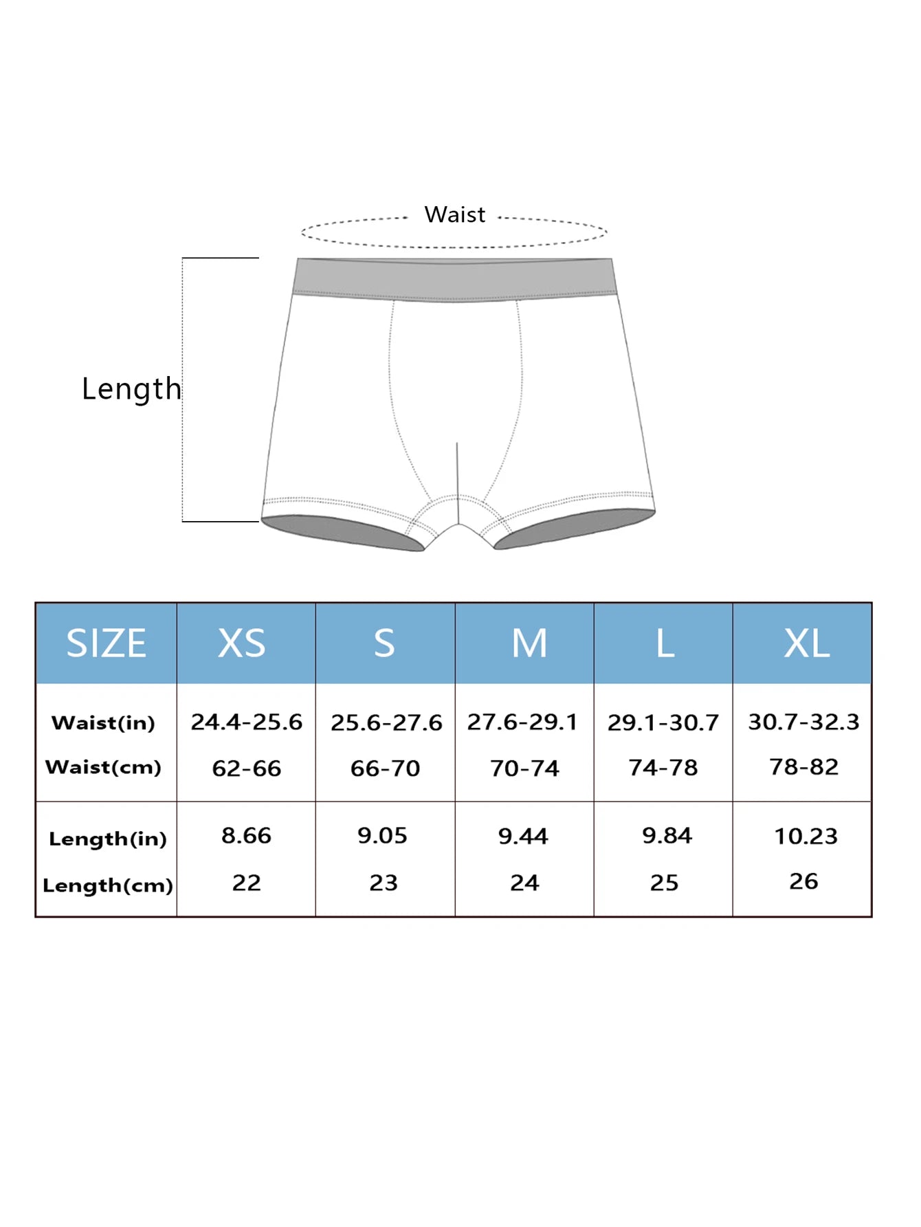 Men's Polyester Boxer Briefs - 4 Pairs