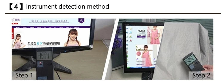 Real electromagnetic radiation protective 100% silver fiber knitted fabric long underwear EMR