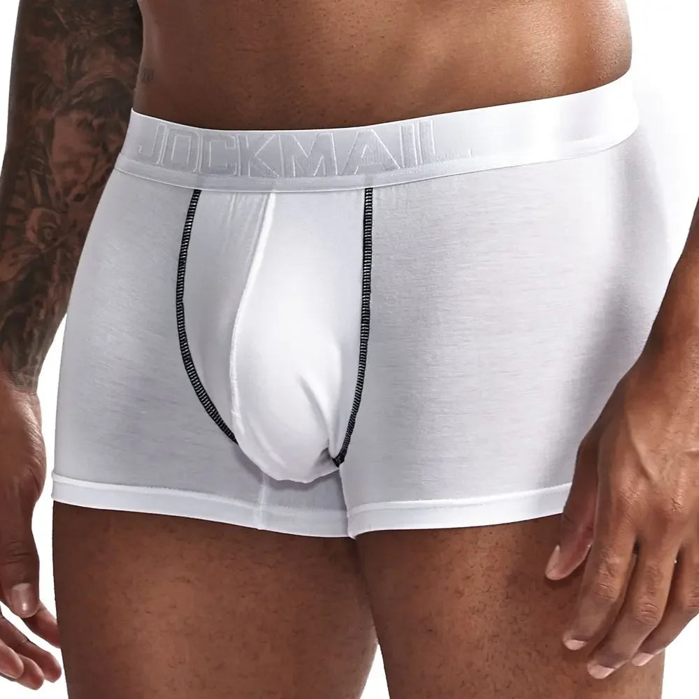 JOCKMAIL Men's Cotton Boxer Shorts Breathable