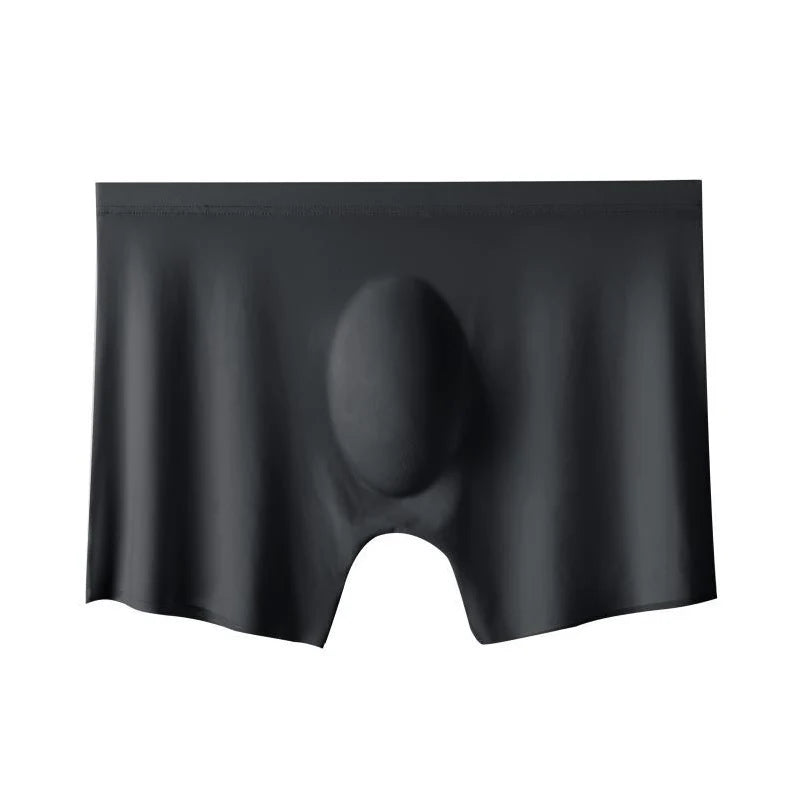 Men's Boxer Shorts Thin Breathable Soft Solid Color