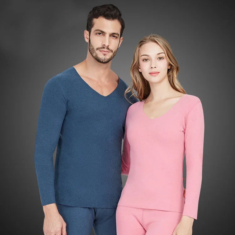 Thermal Underwear for Women + Men - 2 Pack Sets Ultra Soft Long Pajama