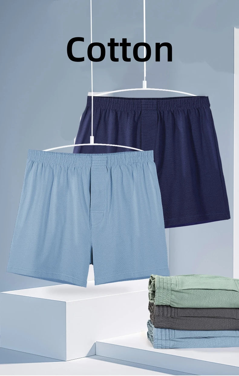 Men's Cotton Boxer Briefs