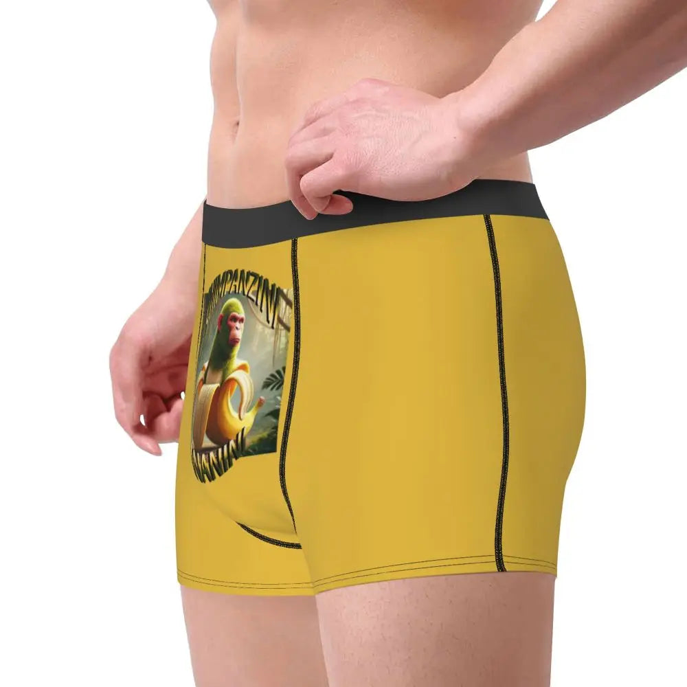 Men's Boxer Shorts Brr Brr Patapim Funny Italian Brainrot