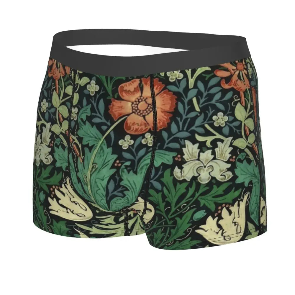 Breathable Cotton Polyester Boxer Shorts for Men