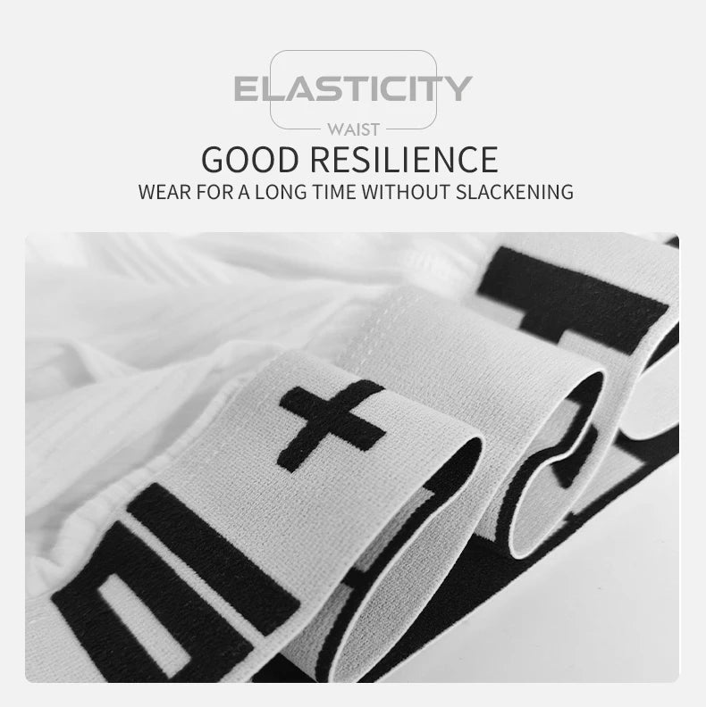 Men's Cotton Breathable Letter Printed Boxershorts
