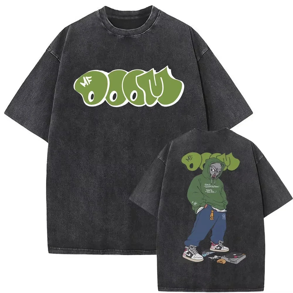 Mf Doom Graphic Print T-Shirt for Men and Women