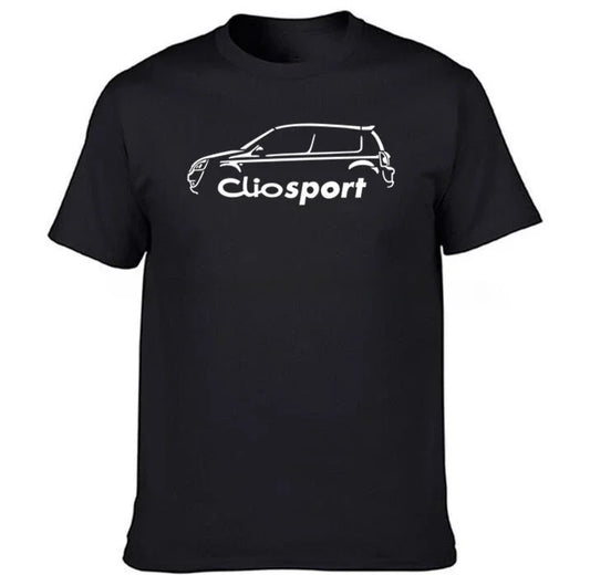 Men T Shirt  Short sleeve 2022 mens designer clothes new in tops & tees tee shirt homme CLIO SPORT 182 CUP CLASSIC CAR T-SHIRT