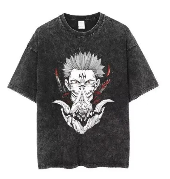 Anime Jujutsu Kaisen Ryomen Sukuna Graphic Tee