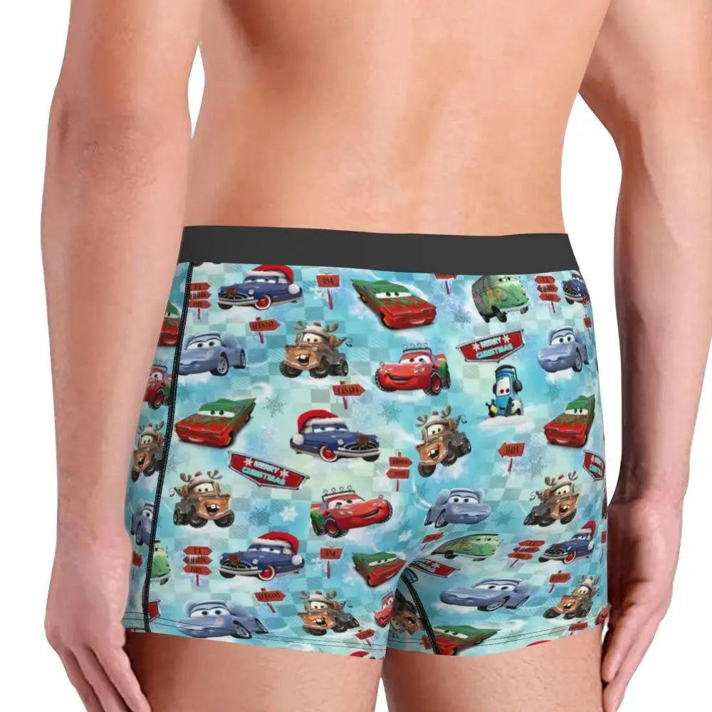 Lightning McQueen Cars Boxer Shorts for Men