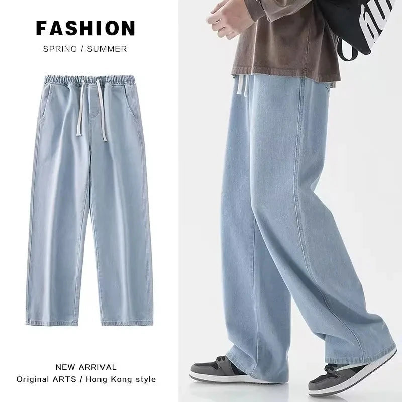 Men's Denim Baggy Jeans for Teens and Casual Wear