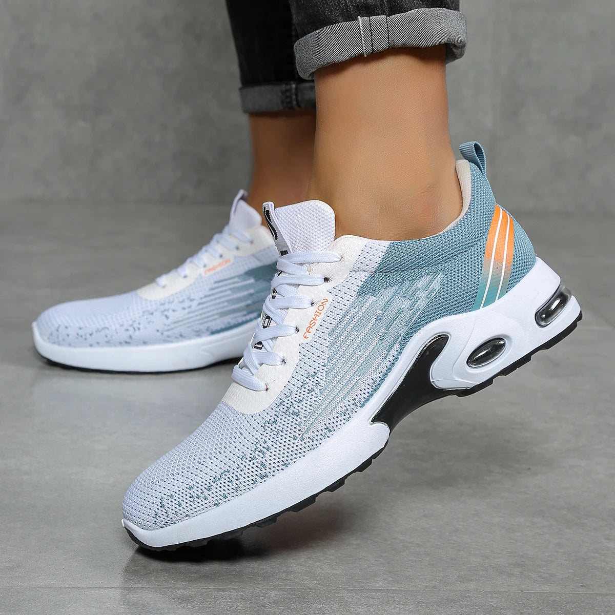 Men's Casual Sports Shoes with Breathable Mesh