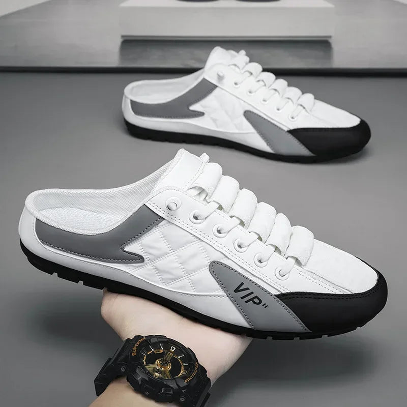 Breathable Half Slippers Lightweight Men's Sneakers
