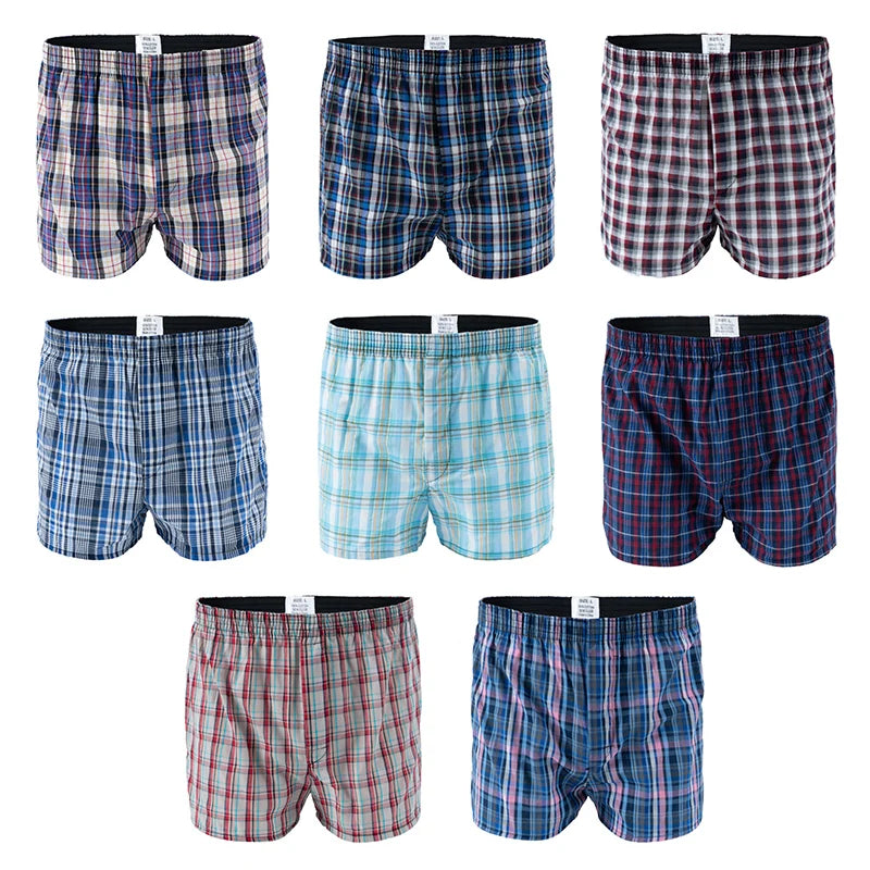 Men's Cotton Boxer Shorts by Goodeal